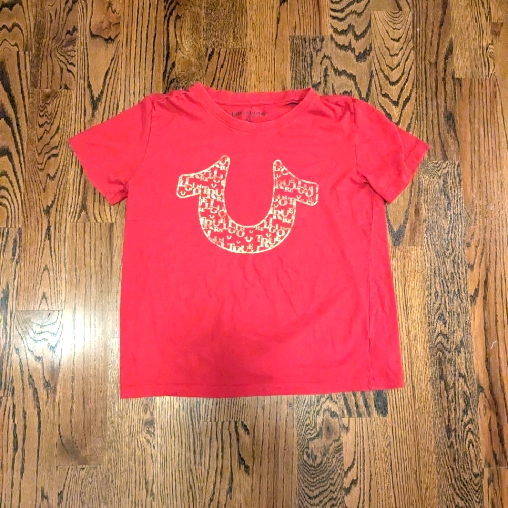 True Religion red shirt